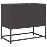 ZNTS TV Cabinet Black 68x39x60.5 cm Cold-rolled Steel 853332