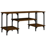 TV Cabinet Brown Oak 102x35x45.5 cm Engineered Wood 826334