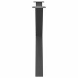 ZNTS Dining Table Legs X-Shaped 2 pcs Anthracite 90x cm Steel 4012986