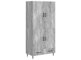 Cabinet Set 2 pcs 66 x 34.5 x 95 cm Engineered Wood 3416616