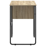 Desk with Storage Sonoma Oak 100 x 50 x 75 cm 8008003