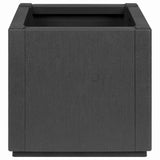 Garden Flower Box Dark Grey 36 x 36 x 35 cm PP 42006497