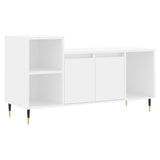 TV Cabinet White 100x35x55 cm Engineered Wood 831308