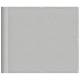 Balcony Screen Light Grey 90x800 cm 100% Polyester Oxford 4000012