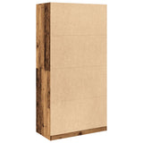 Wardrobe Old Wood 100x50x200 cm Engineered Wood 3307736