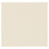 Weighted Blanket Light Cream 220x240 cm King 11 kg Fabric 3154880
