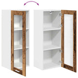 Hanging Cabinet Old Wood 40 x 31 x 100 cm Engineered Wood 884384