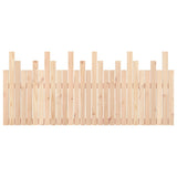 Wall Headboard 185x3x80 cm Solid Wood Pine 824813