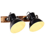 320513 Industrial Wall Lamp Black 45x25 cm E27