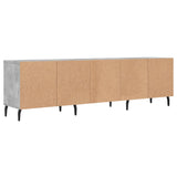 TV Cabinet Concrete Grey 150x30x44.5 cm Engineered Wood 831296