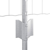 Fence and Post Silver 0.4 x 50 m Steel 3336207