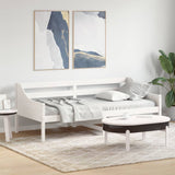 Day Bed without Mattress White 90x200 cm Solid Wood Pine 842831
