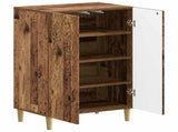 Shoe Cabinet DELFT 59.5 x 39.5 x 90 cm Engineered Wood Old Wood 897093