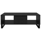 Coffee Table Black Oak 104 x 60 x 35 cm Engineered Wood 882594