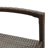 Garden Bar Set Brown Solid acacia wood Compact Footrest 3295275