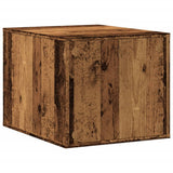 Cat Litter Box Enclosure Old Wood 47x59x42 cm Engineered Wood 857767