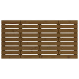 Wall Headboard Honey Brown 156x3x63 cm Solid Wood Pine 824741