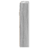 Bathroom Mirror Cabinet Grey Sonoma 83.5 x 15.5 x 70 cm 889268