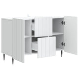 Sideboard with Drawer White 89 x 34.5 x 62 cm Engineered Wood 894425