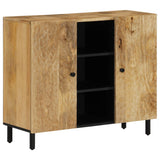 Side Cabinet 90x33x75 cm Solid Wood Mango 356919