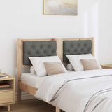 Headboard Other Brown and dark grey 135 cm Solid pine wood 879015