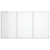 Magnetic Whiteboard Foldable 150x80x1.7 cm Aluminium 4005360