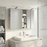 Bathroom Cabinet Set 3 pcs 100 x 10.5 x 60.5 cm Engineered wood 3403707