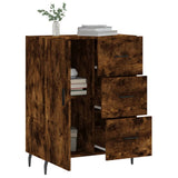 Sideboard Smoked Oak 69.5x34x90 cm Engineered Wood 827937
