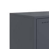 TV Cabinet Anthracite 100.5x39x60.5 cm Steel 846514