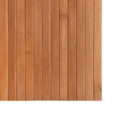 Room Divider Natural Width 400 cm Height 165 cm Bamboo 376998