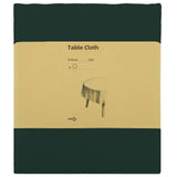 Table Cloth 5 pcs Round Dark Green 160 cm Polyester 42040256