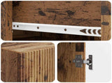 Cabinet Set 2 pcs 33 x 34.5 x 90 cm Engineered Wood 3416572