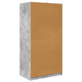 Bathroom Cabinet with Drawer Concrete Grey 79.5 x 49 x 156 cm 3406248