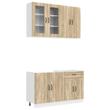 Kitchen Unit KALMAR 4 pcs Sonoma Oak Engineered Wood 3438297