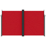 Retractable Side Awning Red 200x1000 cm 4004762