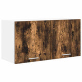 Hanging Cabinet Smoked Oak 80 x 31 x 40 cm Engineered Wood 884182