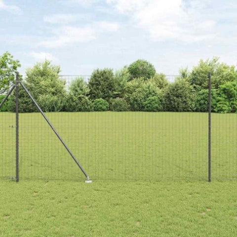 Fence Post Other 52 pcs Silver 3.2 x 3.2 x 180 cm Steel 3350198