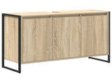 Bathroom Furniture Set with Drawer Sonoma Oak Engineered Wood 3403047