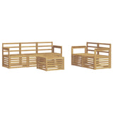 Sofa Sets Solid Acacia Wood 3391379