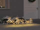 LED Reindeers 3 pcs 60 LEDs Warm White 44.5 x 18 x 66 cm PET 42019143