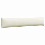 Sofa Pillows 2 pcs Cream 200 x 40 cm Corduroy Fabric 42013894