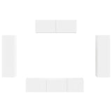 TV Cabinet 5 pcs White 3409168