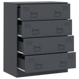 Sideboard Anthracite 67x39x83 cm Steel 841681