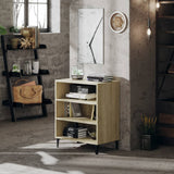 806061 Sideboard Sonoma Oak 57x35x70 cm Engineered Wood