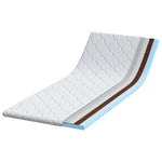 Mattress Pads White 70 x 200 cm PU Foam 4106390