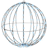 Ball with 192 LEDs Cold white 60 cm Metal 42019116