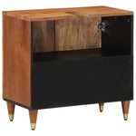 Bathroom Sink Cabinet 62x33x58 cm Solid Wood Mango 358303
