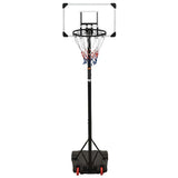 Basketball Stand Transparent 216-250 cm Polycarbonate 93657
