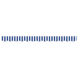 Awning Valance Blue and White 230 x 20 cm Canvas 42000666