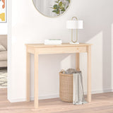 Console Table 80x40x75 cm Solid Wood Pine 814244